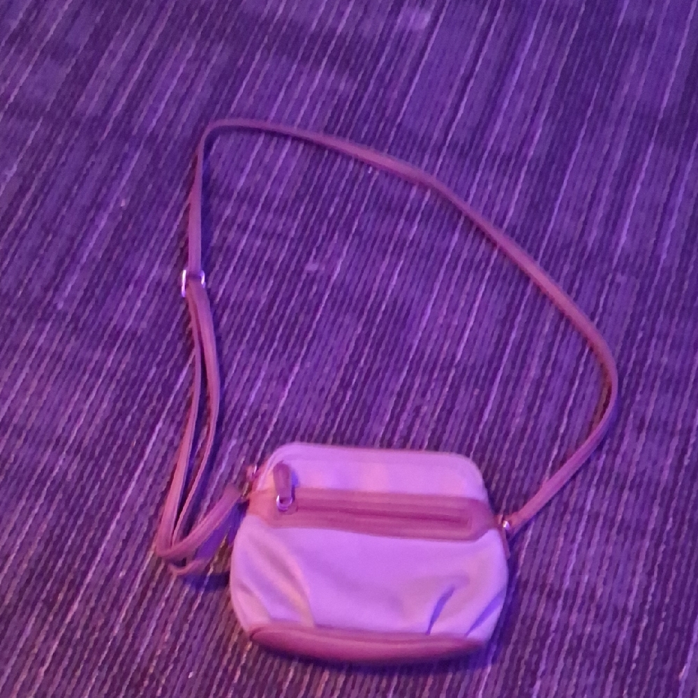 Tan Crossbody Bag with Smooth Finish
